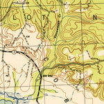United States Geological Survey Colonial Beach North, VA-MD (1943, 31680-Scale) digital map