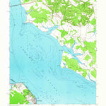 United States Geological Survey Colonial Beach North, VA-MD (1953, 24000-Scale) digital map