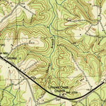 United States Geological Survey Colonial Beach South, VA-MD (1943, 31680-Scale) digital map
