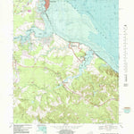 United States Geological Survey Colonial Beach South, VA-MD (1968, 24000-Scale) digital map