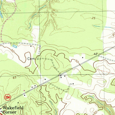 United States Geological Survey Colonial Beach South, VA-MD (1968, 24000-Scale) digital map