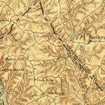 United States Geological Survey Colonial, VA-MD (1898, 125000-Scale) digital map