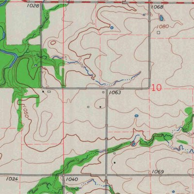 United States Geological Survey Colony, KS (1966, 24000-Scale) digital map