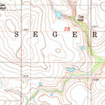 United States Geological Survey Colony, OK (1984, 24000-Scale) digital map