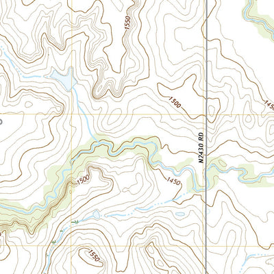 United States Geological Survey Colony, OK (2022, 24000-Scale) digital map