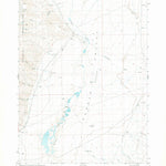 United States Geological Survey Colony Ranch, OR (1981, 24000-Scale) digital map
