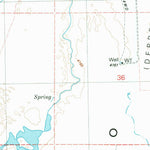 United States Geological Survey Colony Ranch, OR (1981, 24000-Scale) digital map