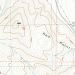 United States Geological Survey Colony Ranch, OR (1981, 24000-Scale) digital map