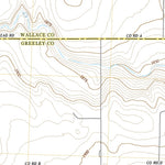 United States Geological Survey Colony Township NW, CO (2022, 24000-Scale) digital map