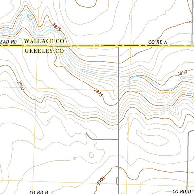 United States Geological Survey Colony Township NW, CO (2022, 24000-Scale) digital map