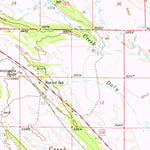 United States Geological Survey Colony, WY-SD-MT (1957, 62500-Scale) digital map