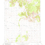 United States Geological Survey Colorado City, AZ (1954, 62500-Scale) digital map