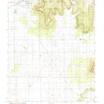 United States Geological Survey Colorado City, AZ (1988, 24000-Scale) digital map