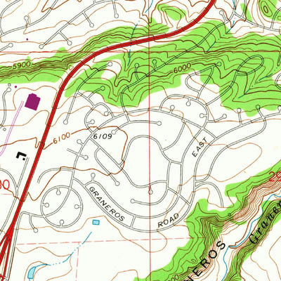United States Geological Survey Colorado City, CO (1969, 24000-Scale) digital map