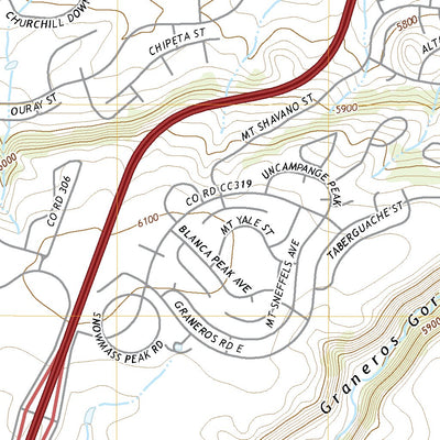 United States Geological Survey Colorado City, CO (2022, 24000-Scale) digital map