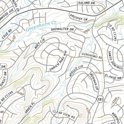 United States Geological Survey Colorado City, CO (2022, 24000-Scale) digital map