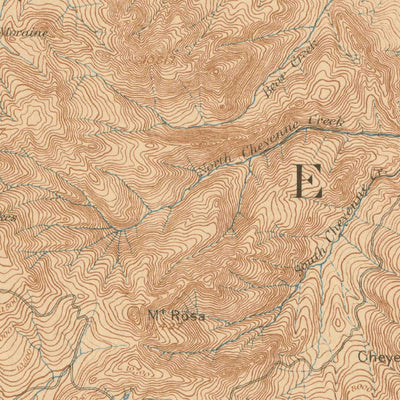 United States Geological Survey Colorado Springs, CO (1893, 125000-Scale) digital map