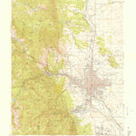 United States Geological Survey Colorado Springs, CO (1948, 62500-Scale) digital map
