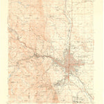 United States Geological Survey Colorado Springs, CO (1951, 62500-Scale) digital map