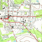 United States Geological Survey Colquitt, GA (1974, 24000-Scale) digital map