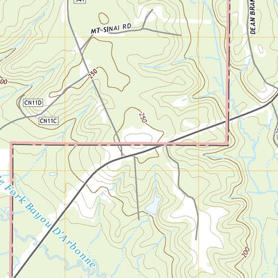 United States Geological Survey Colquitt, LA (2020, 24000-Scale) digital map