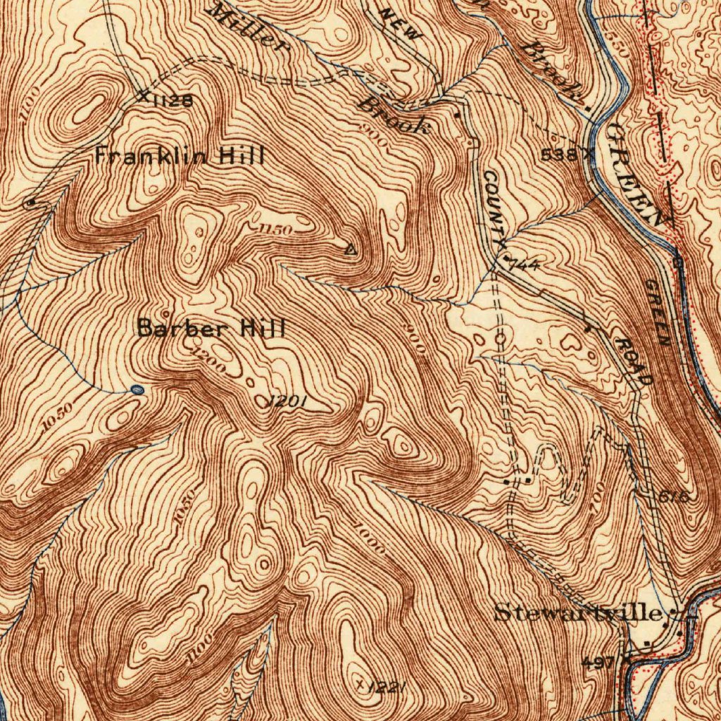 Colrain Maps Colrain, MA-VT (1941, 31680-Scale) Map by United States Geological ...