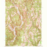 United States Geological Survey Colrain, MA-VT (1961, 24000-Scale) digital map