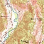 United States Geological Survey Colrain, MA-VT (1961, 24000-Scale) digital map