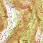 United States Geological Survey Colrain, MA-VT (1977, 24000-Scale) digital map