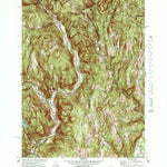 United States Geological Survey Colrain, MA-VT (1977, 25000-Scale) digital map