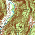 United States Geological Survey Colrain, MA-VT (1977, 25000-Scale) digital map