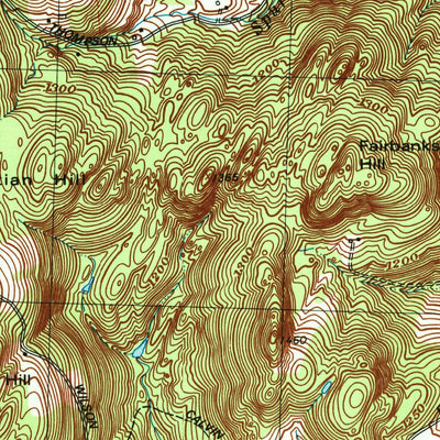 United States Geological Survey Colrain, MA-VT (1977, 25000-Scale) digital map