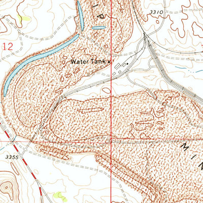 United States Geological Survey Colstrip SE, MT (1971, 24000-Scale) digital map