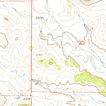 United States Geological Survey Colstrip SW, MT (1971, 24000-Scale) digital map