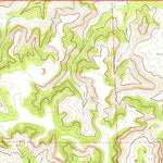 United States Geological Survey Colstrip SW, MT (1971, 24000-Scale) digital map