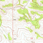 United States Geological Survey Colstrip West, MT (1971, 24000-Scale) digital map