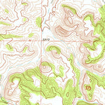 United States Geological Survey Colstrip West, MT (1971, 24000-Scale) digital map