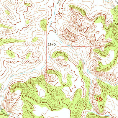 United States Geological Survey Colstrip West, MT (1971, 24000-Scale) digital map