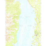 United States Geological Survey Colter Bay, WY (1968, 24000-Scale) digital map