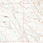 United States Geological Survey Colter Draw, WY (1970, 24000-Scale) digital map