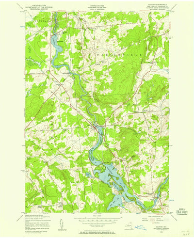 United States Geological Survey Colton, NY (1943, 24000-Scale) digital map