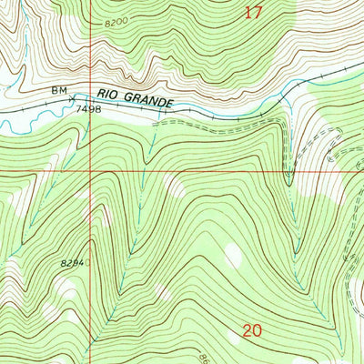 United States Geological Survey Colton, UT (1979, 24000-Scale) digital map