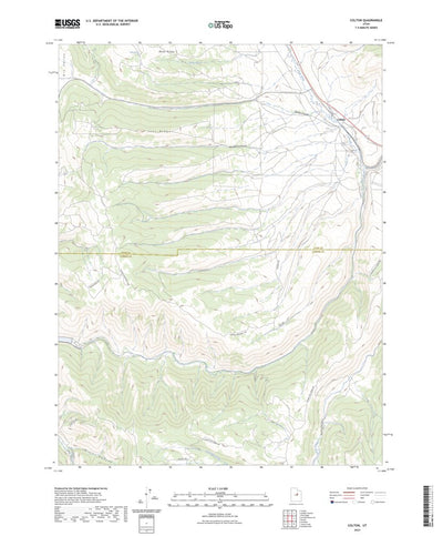 United States Geological Survey Colton, UT (2023, 24000-Scale) digital map
