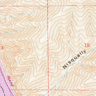 United States Geological Survey Colton, WA (1964, 24000-Scale) digital map