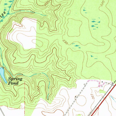 United States Geological Survey Columbia, AL-GA (1970, 24000-Scale) digital map
