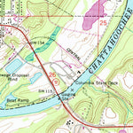 United States Geological Survey Columbia, AL-GA (1970, 24000-Scale) digital map