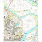 United States Geological Survey Columbia Bottom, MO-IL (1998, 24000-Scale) digital map