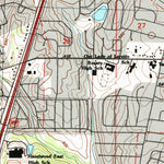United States Geological Survey Columbia Bottom, MO-IL (1998, 24000-Scale) digital map