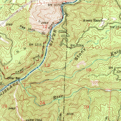 United States Geological Survey Columbia, CA (1948, 62500-Scale) digital map