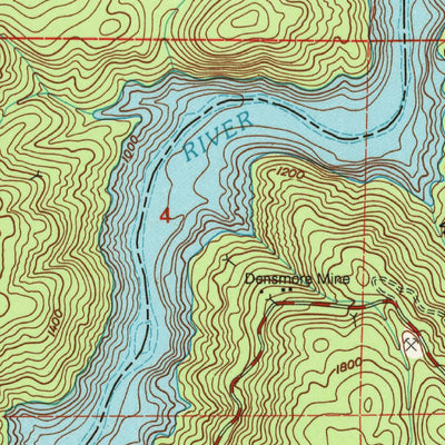 United States Geological Survey Columbia, CA (2001, 24000-Scale) digital map